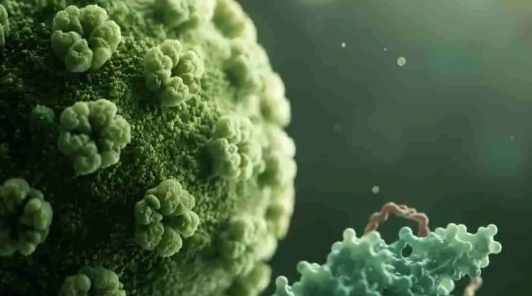HPV Kanser Yapar mı? HPV ve Kanser İlişkisi inekolojik onkoloji uzmanının HPV enfeksiyonu ile kanser arasındaki ilişkiyi kadın hastaya anlattığı muayene odası.