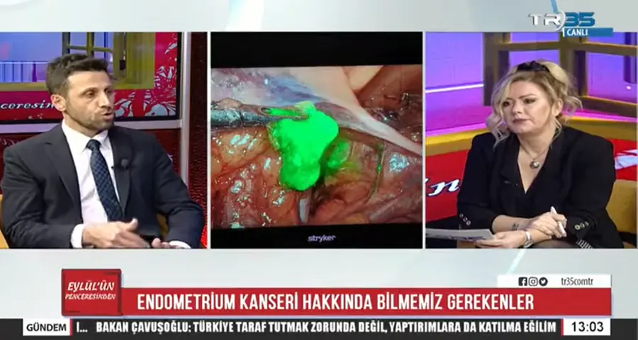 Prof. Dr. Selçuk Erkılınç TR35 Endometrium Kanseri televizyon programı